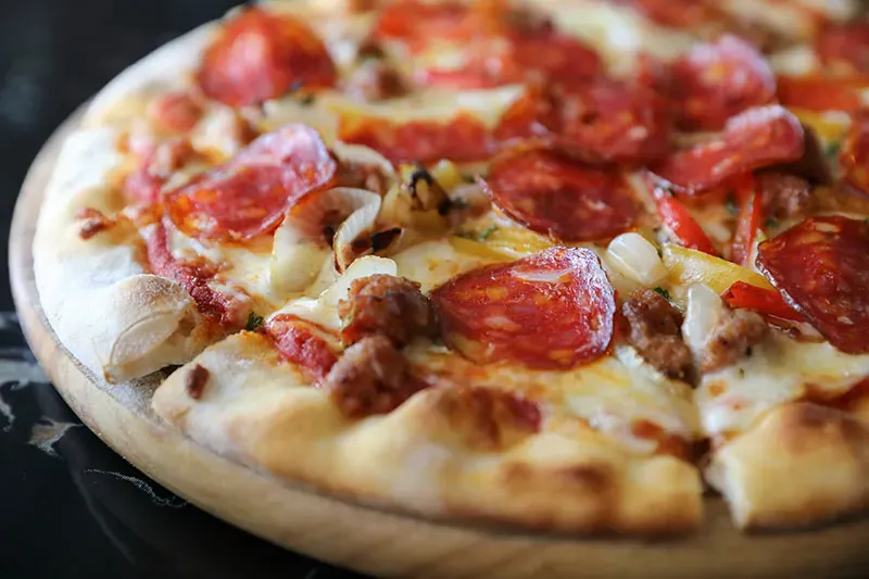 menu pizza à La Chapelle-Saint-Luc