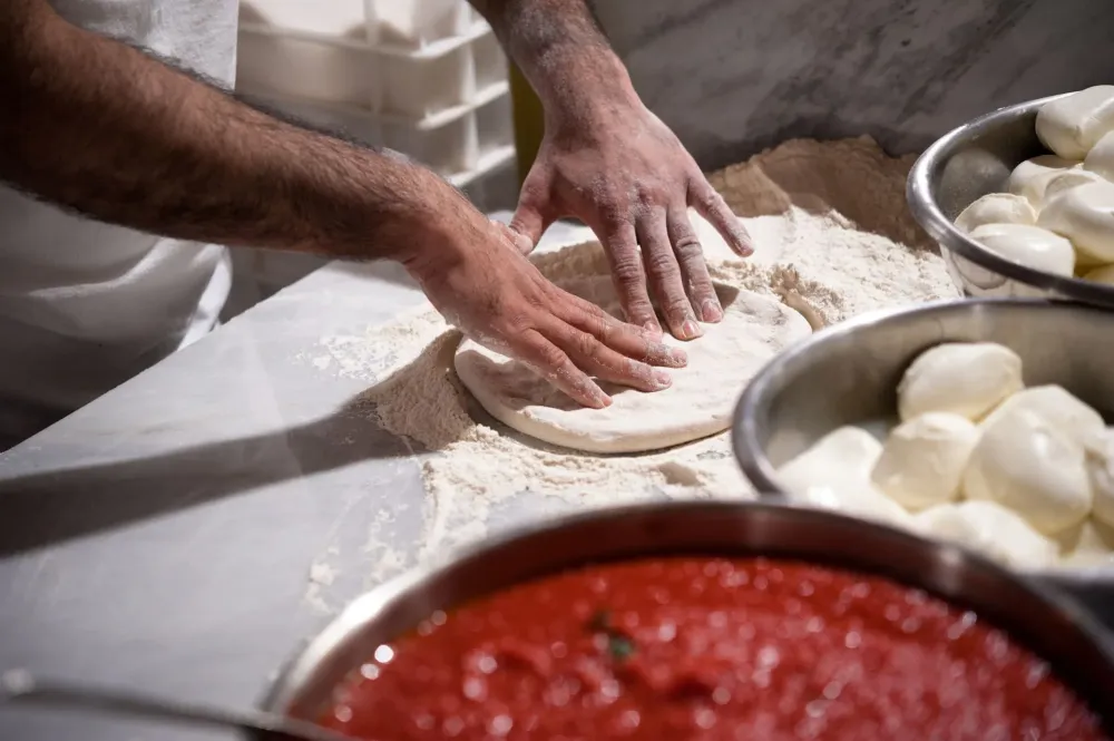 pizza fait maison à La Chapelle-Saint-Luc